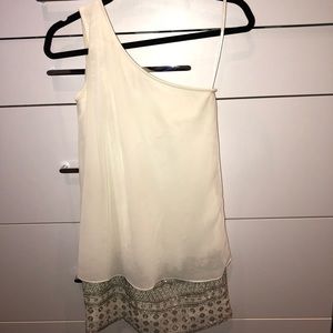 White off the should Aqua Dresses dress.